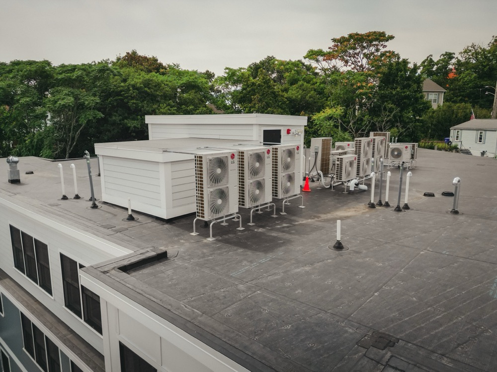 Commercial HVAC installation — Massachusetts